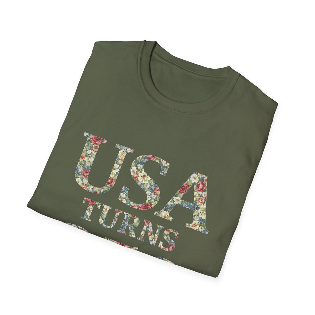 Floral America 250th Anniversary T-Shirt