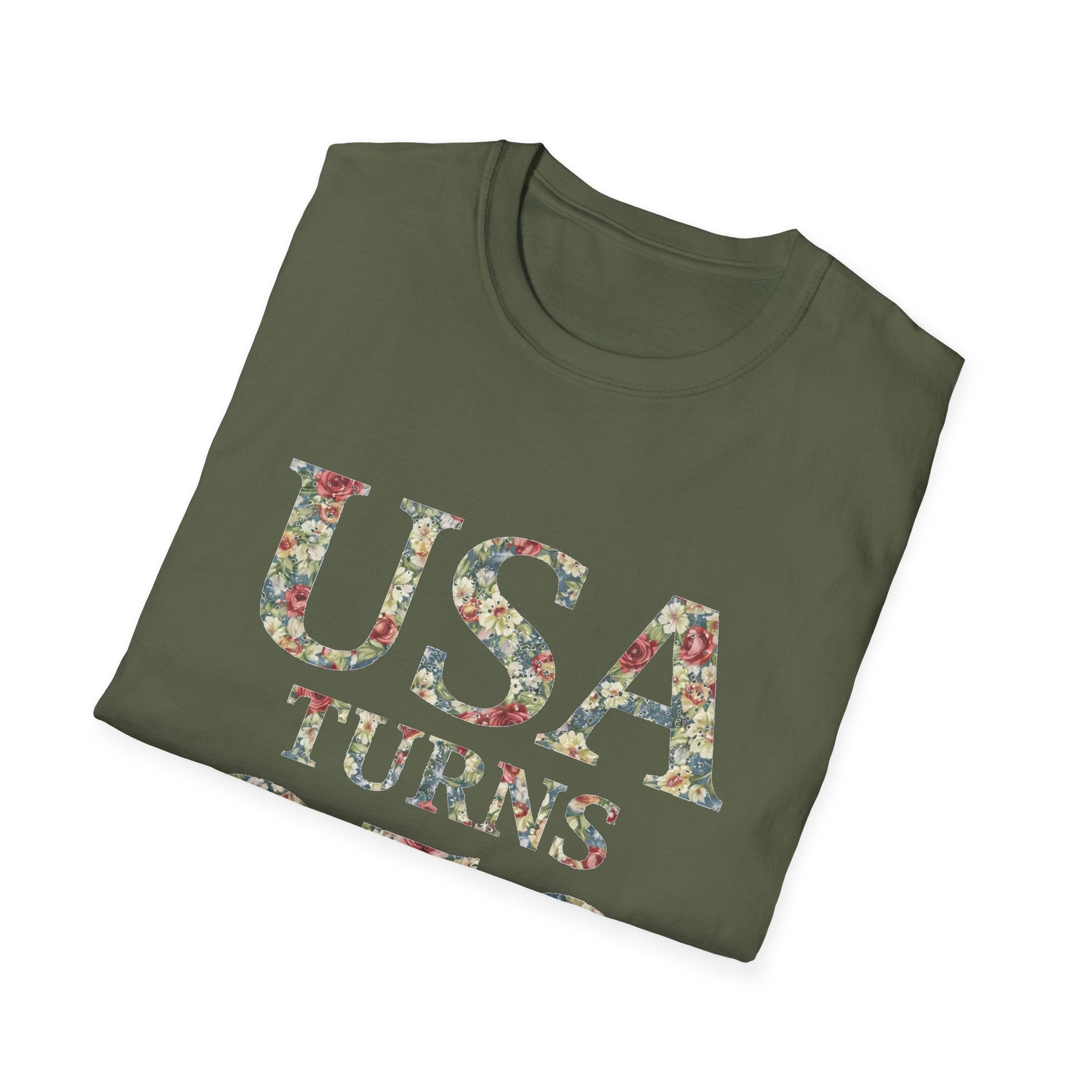 Floral America 250th Anniversary T-Shirt