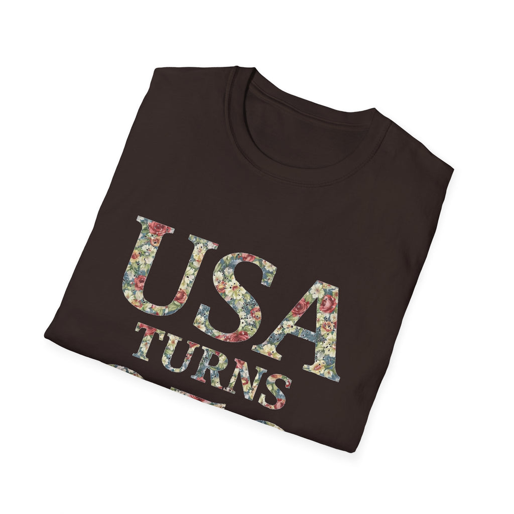 Floral America 250th Anniversary T-Shirt
