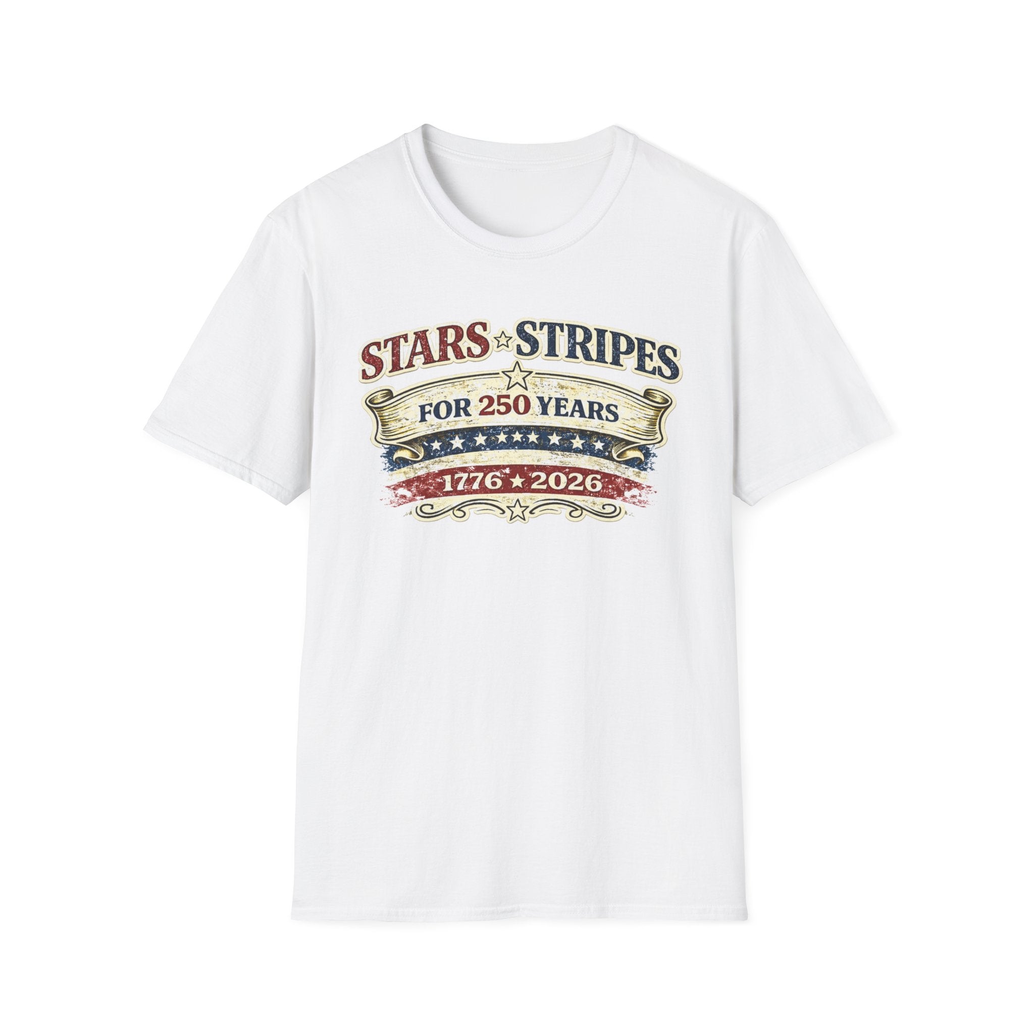 Stars and Stripes T-Shirt — Patriotic American Flag Tee