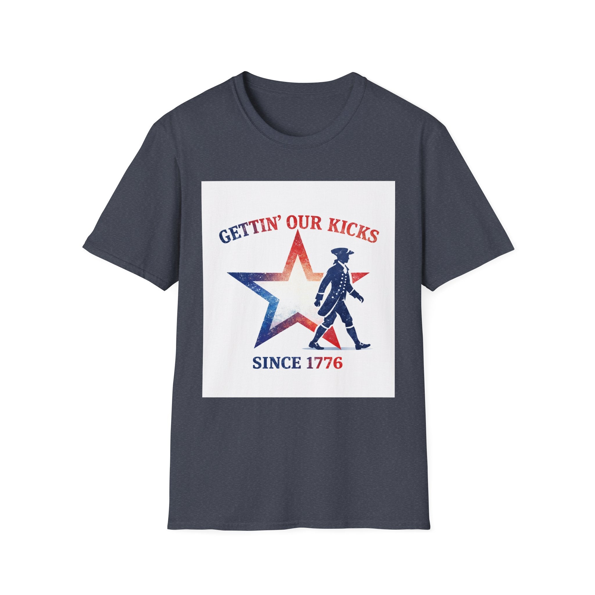 Gettin’ Our Kicks Since 1776 Patriotic Shirt
