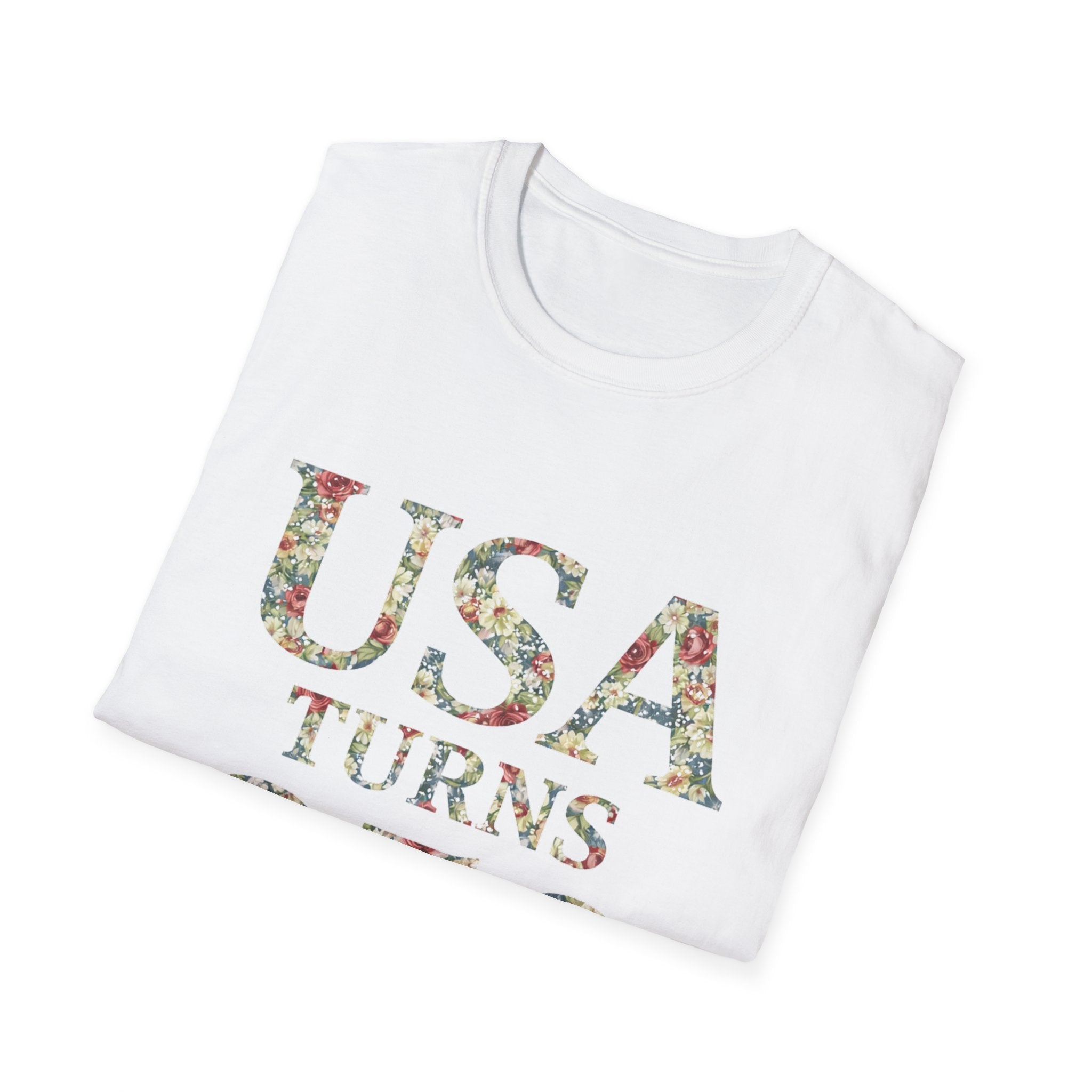 Floral America 250th Anniversary T-Shirt