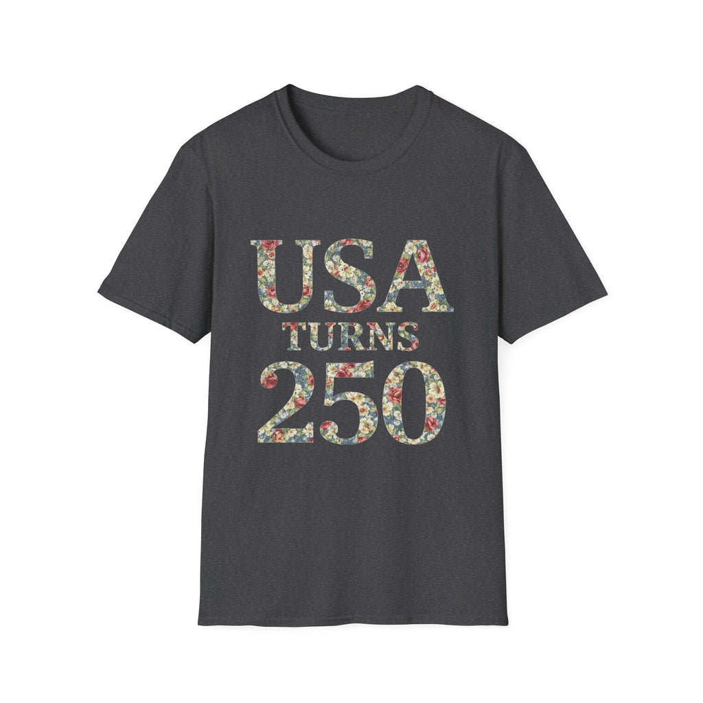 Floral America 250th Anniversary T-Shirt