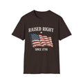 Raised Right Flag T-Shirt — American Flag "Since 1776" Patriotic Tee