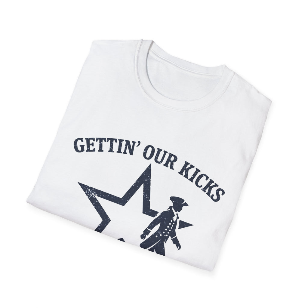 1776 Vintage Navy 'Gettin Our Kicks' T-Shirt