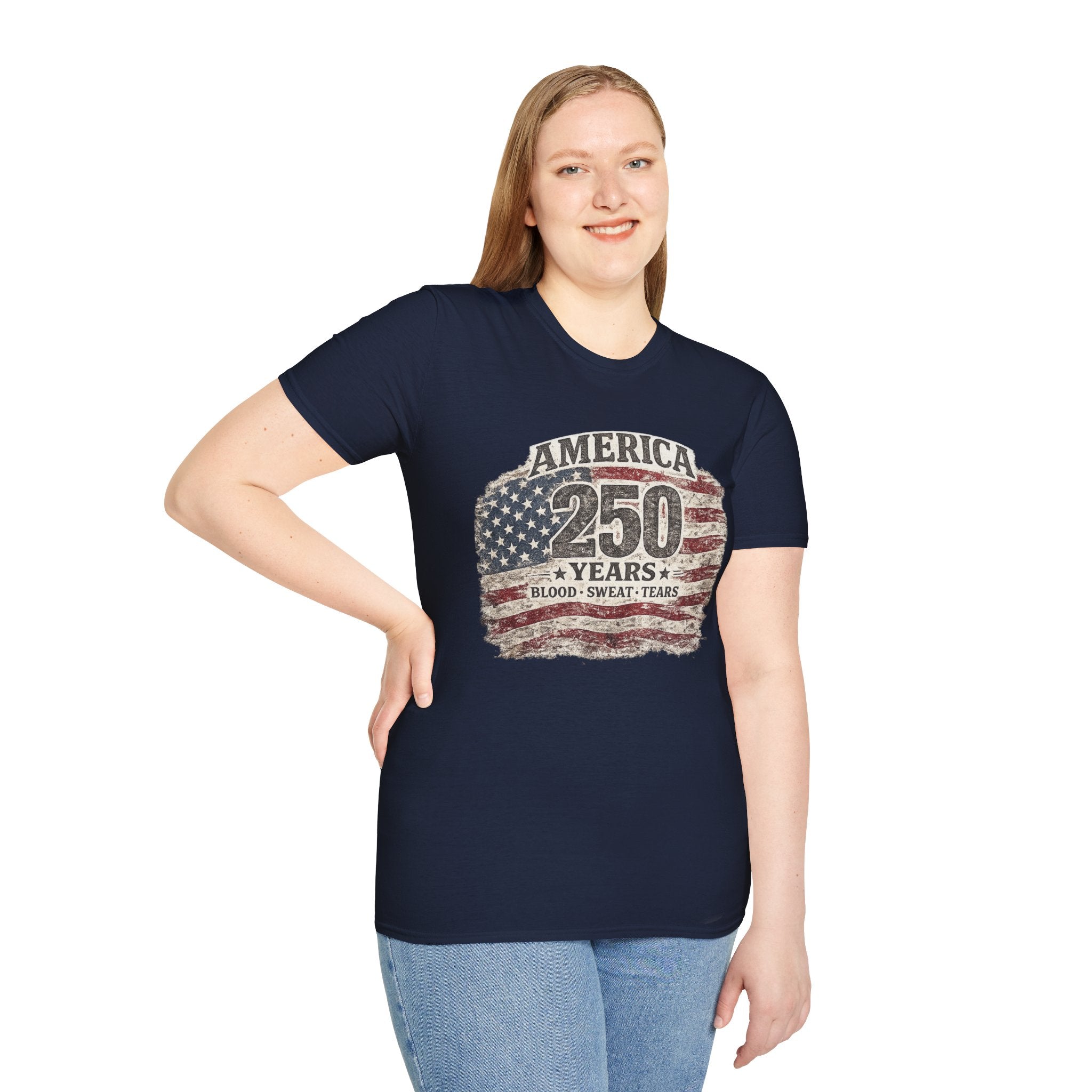 250 Years Patriotic T-Shirt — American Heritage Celebration Tee