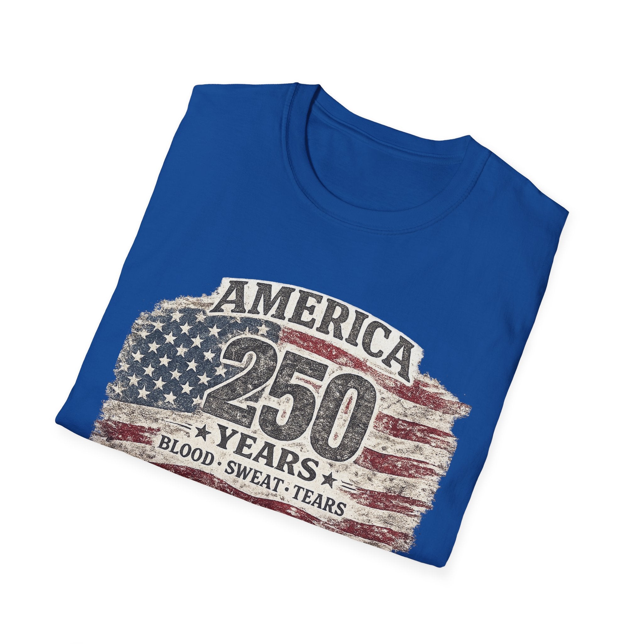 250 Years Patriotic T-Shirt — American Heritage Celebration Tee