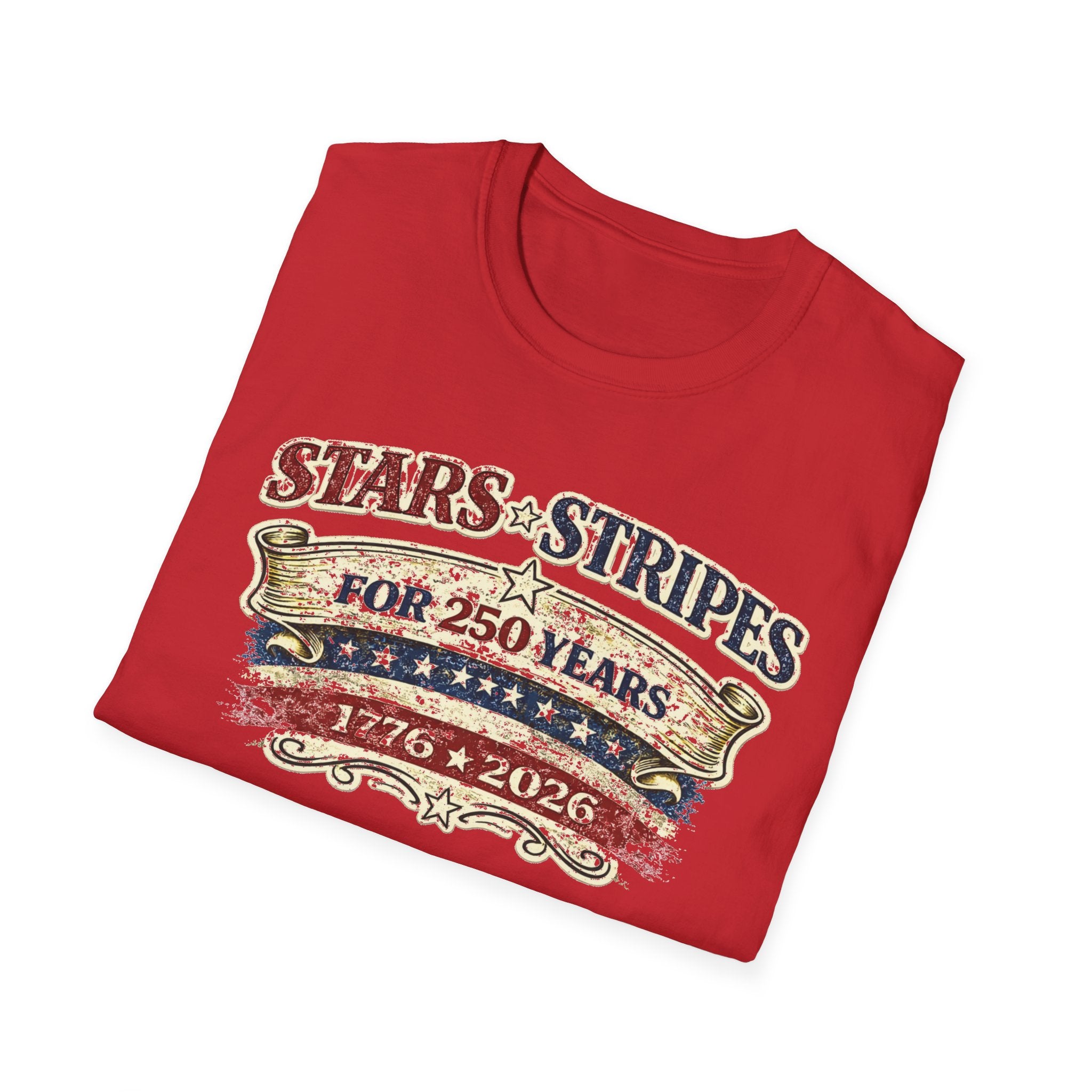 Stars and Stripes T-Shirt — Patriotic American Flag Tee