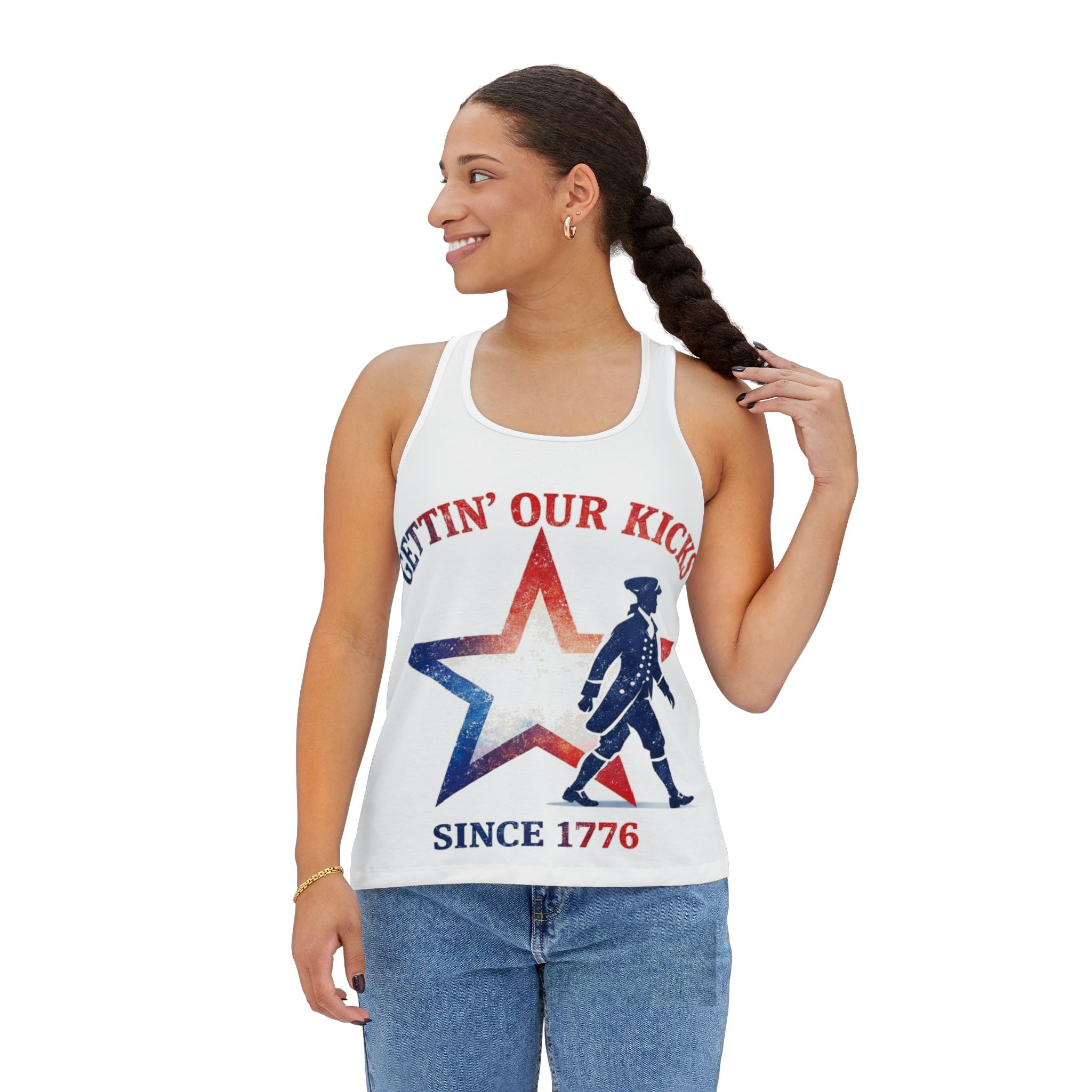Gettin Our Kicks Since 1776 Women's Tank Top