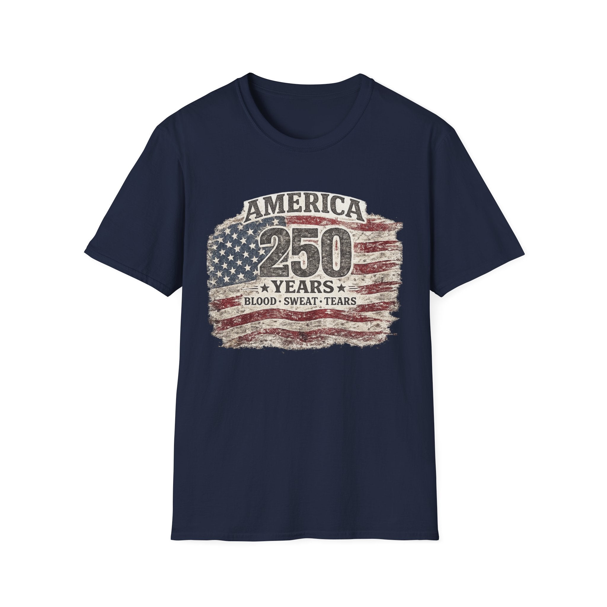 250 Years Patriotic T-Shirt — American Heritage Celebration Tee