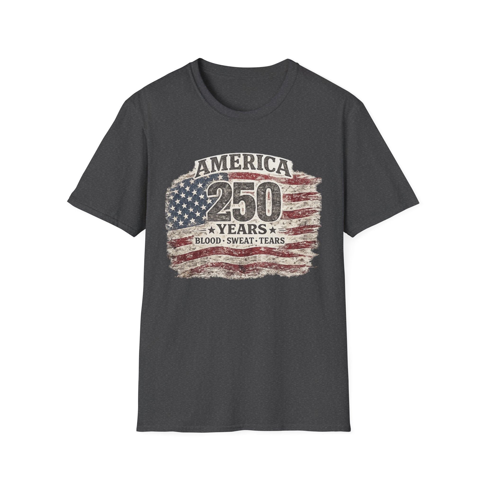 250 Years Patriotic T-Shirt — American Heritage Celebration Tee