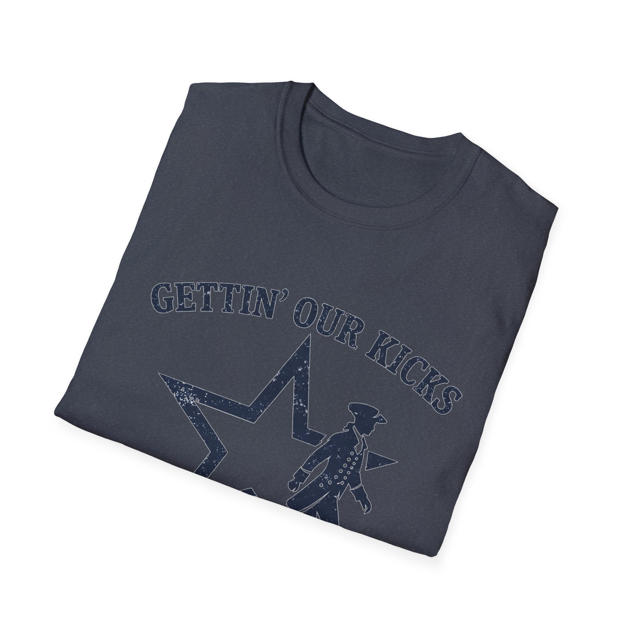 1776 Vintage Navy 'Gettin Our Kicks' T-Shirt