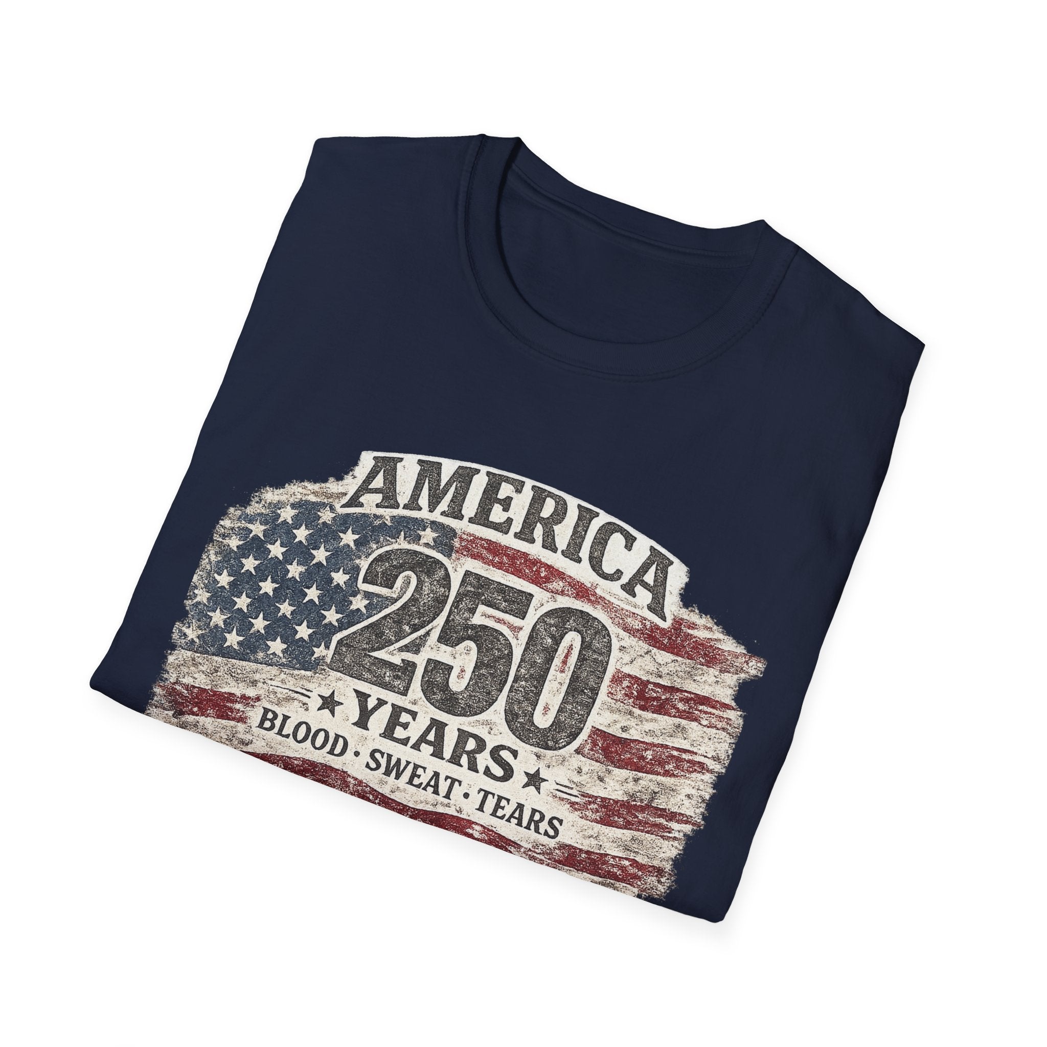 250 Years Patriotic T-Shirt — American Heritage Celebration Tee