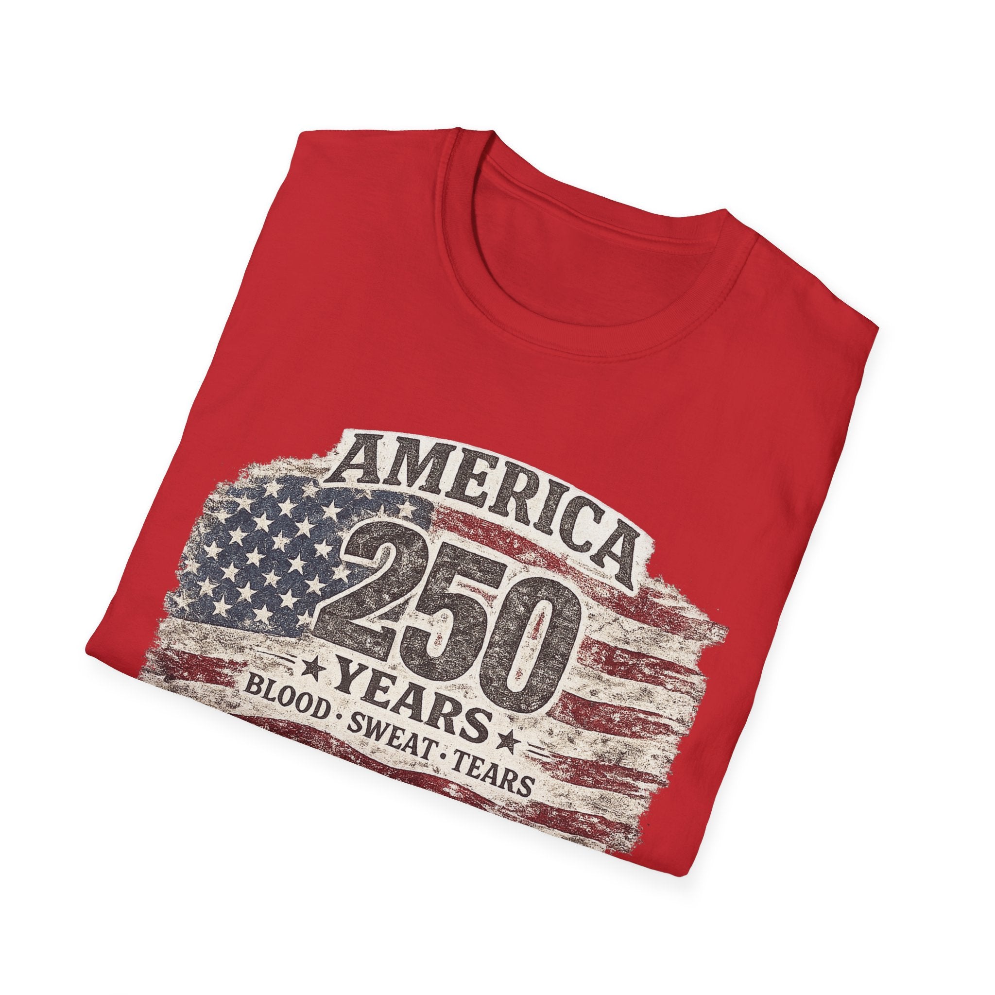 250 Years Patriotic T-Shirt — American Heritage Celebration Tee