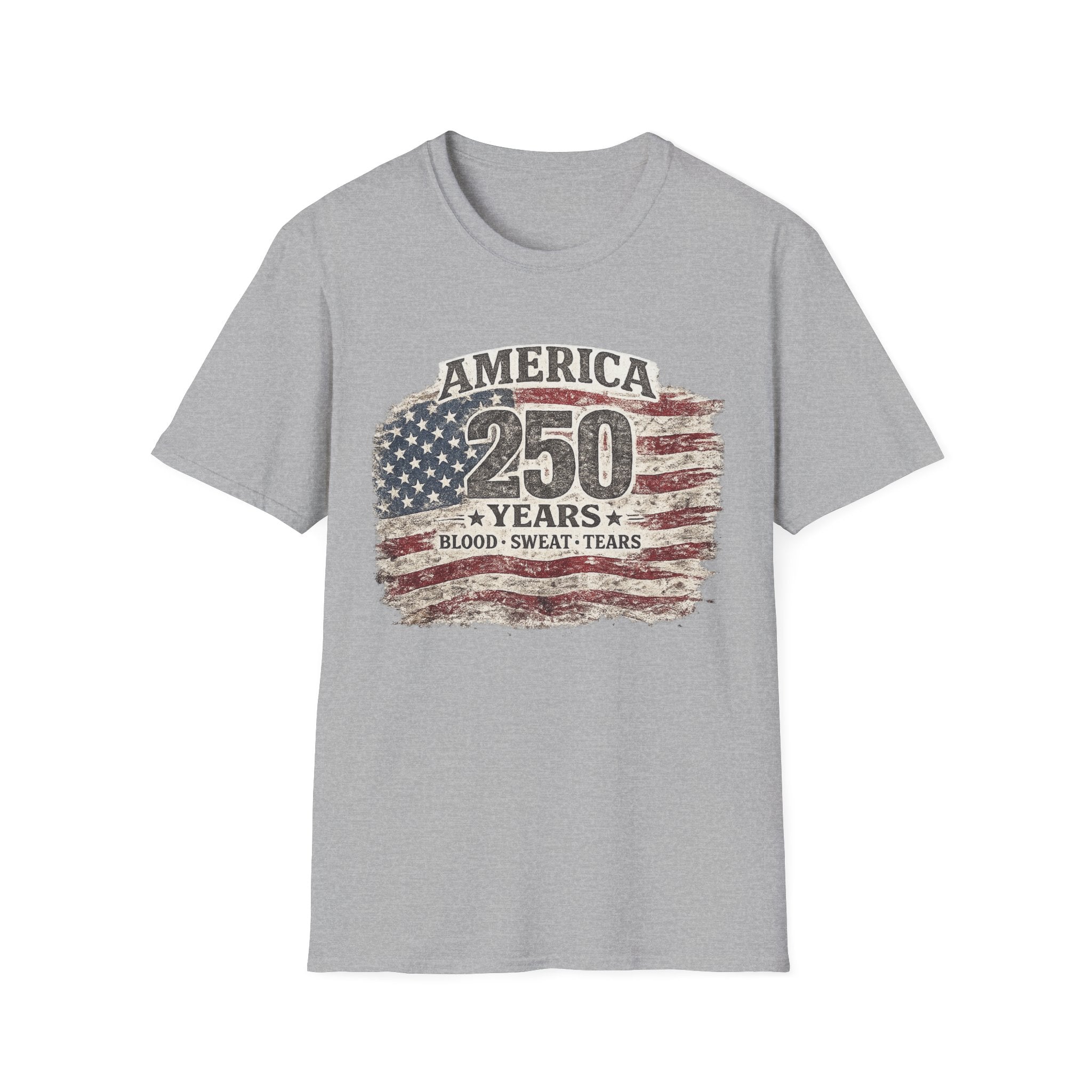 250 Years Patriotic T-Shirt — American Heritage Celebration Tee