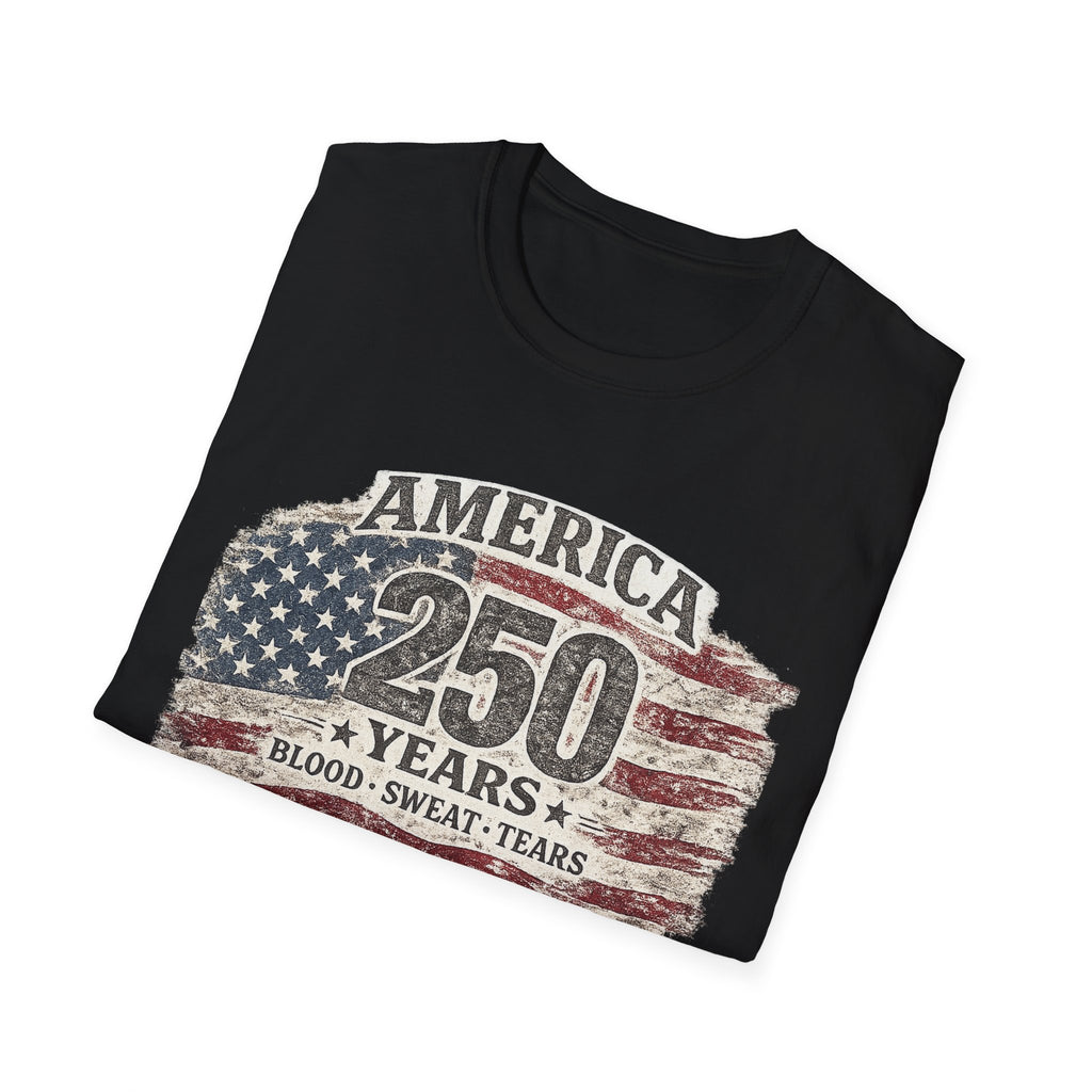 250 Years Patriotic T-Shirt — American Heritage Celebration Tee