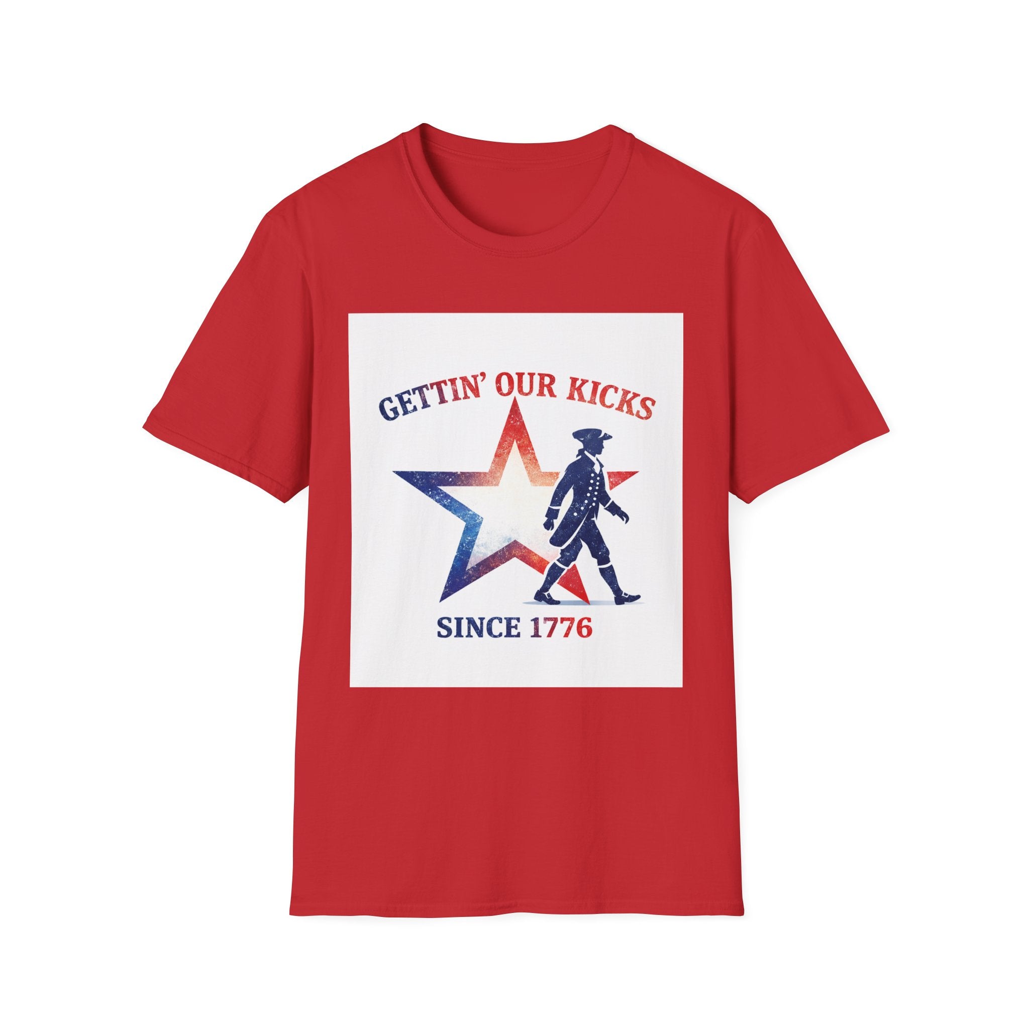 Gettin’ Our Kicks Since 1776 Patriotic Shirt
